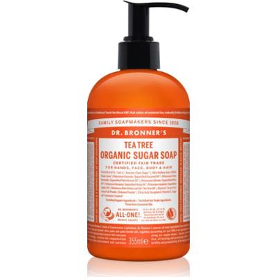 Dr. Bronner’s Tea Tree mydło w płynie do ciała i włosów 355 ml