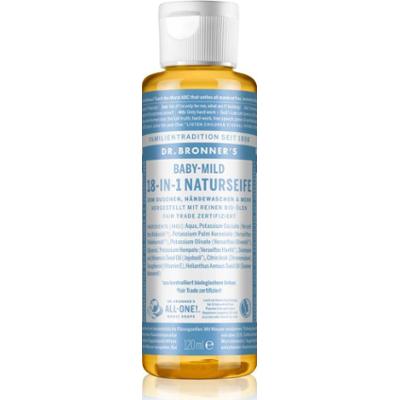 Dr. Bronner’s Baby-Mild uniwersalne mydło w płynie nieperfumowany 120 ml