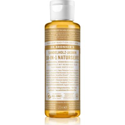 Dr. Bronner’s Sandalwood & Jasmine uniwersalne mydło w płynie 120 ml