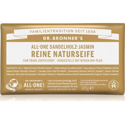 Dr. Bronner’s Sandalwood & Jasmine mydło w kostce 140 g