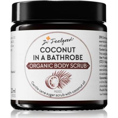 Dr. Feelgood Organic Coconut in a Bathrobe peeling cukrowy Z olejkiem kokosowym. 120 ml