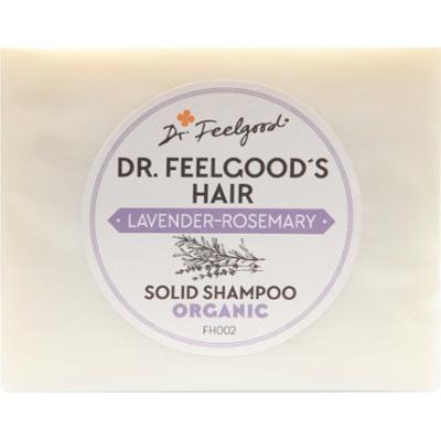 Dr. Feelgood Lavender & Rosemary organiczny szampon w kostce 100 g