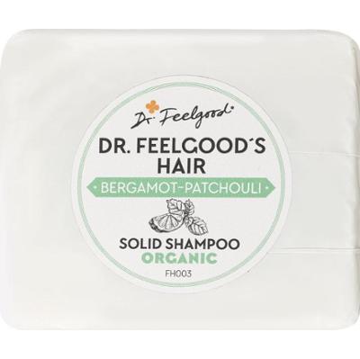 Dr. Feelgood Bergamot-Patchouli organiczny szampon w kostce 100 g