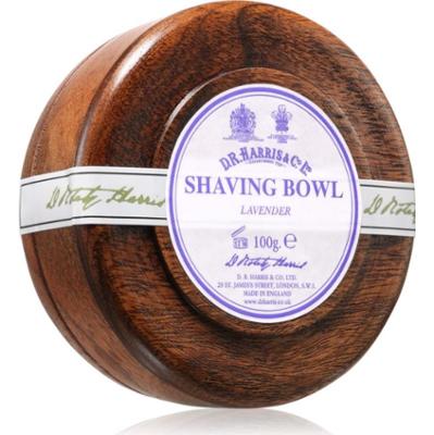 D.R. Harris Shawing Bowl Mahogany wood mydło do golenia Lavender 100 g