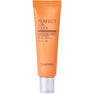 Dr. HEDISON Perfect Sun Block SPF 50+ krem do opalania o działaniu odżywczym SPF 50+ 50 ml