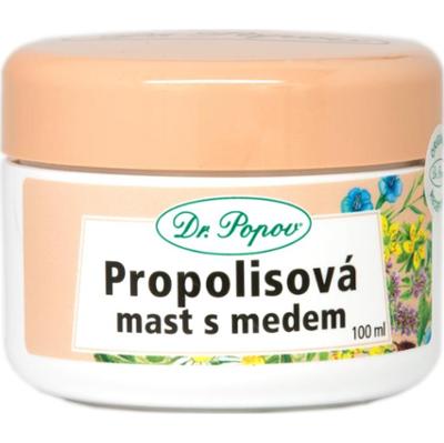Dr. Popov Herbal ointments Propolis with honey maść do swędzącej i podrażnionej skóry 100 ml