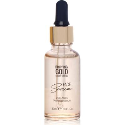 Dripping Gold Luxury Tanning Collagen Face Serum serum samoopalające do twarzy z kolagenem 30 ml