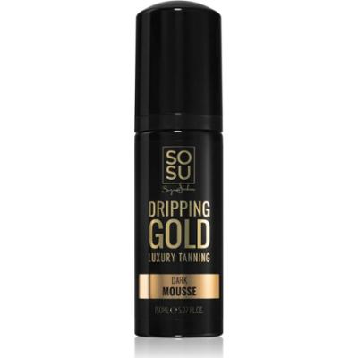 Dripping Gold Luxury Tanning Mousse pianka samoopalająca odcień Dark 150 ml