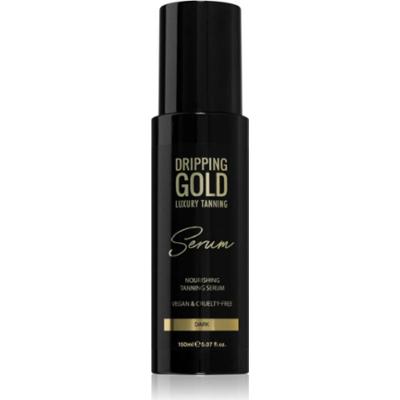 Dripping Gold Luxury Tanning Serum preparat samoopalający do ciała i twarzy odcień Dark 150 ml