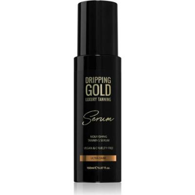 Dripping Gold Luxury Tanning Serum preparat samoopalający do ciała i twarzy odcień Ultra Dark 150 ml