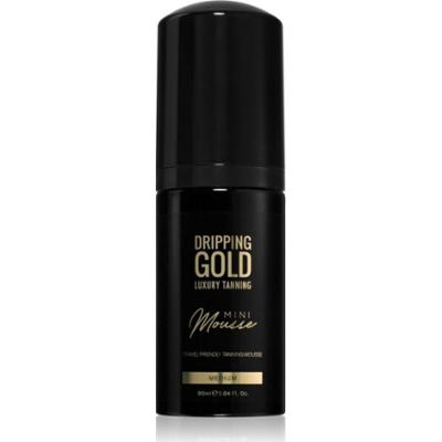 Dripping Gold Luxury Tanning Mini Mousse pianka samoopalająca do twarzy i ciała odcień Medium 90 ml