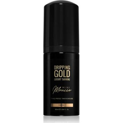 Dripping Gold Luxury Tanning Mini Mousse pianka samoopalająca do twarzy i ciała odcień Dark 90 ml