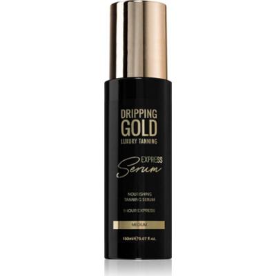Dripping Gold Express Tanning Serum preparat samoopalający do ciała odcień Medium 150 ml