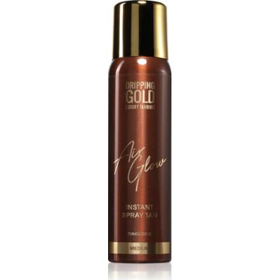 Dripping Gold Air Glow Instant Spray Tan samoopalacz w sprayu odcień Medium 75 ml