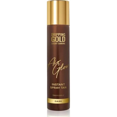 Dripping Gold Air Glow Instant Spray Tan samoopalacz w sprayu odcień Dark 75 ml