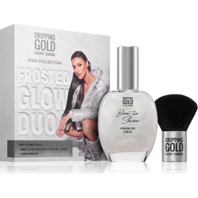 Dripping Gold Frosted Glow Duo zestaw upominkowy do ciała 2 szt.