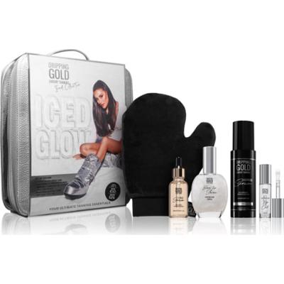 Dripping Gold Iced Glow zestaw upominkowy do ciała i twarzy 5 szt.