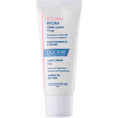 Ducray Ictyane lekki krem nawilżający do cery normalnej i suchej 40 ml