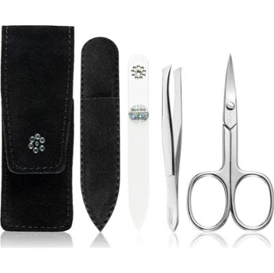 DuKaS Premium Line Solingen 876 zestaw do manicure opakowanie podróżne Black