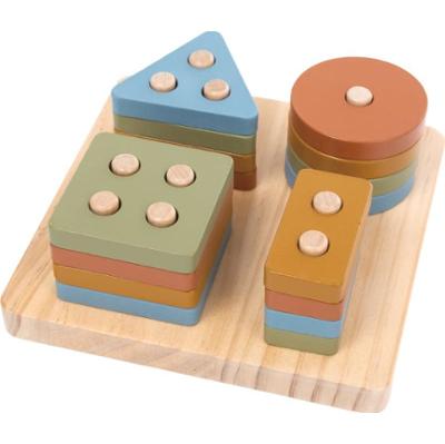 2Kids Toys Colourful Shape Sorter układanka edukacyjna 12m+ 17 szt.