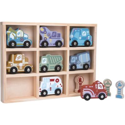 2Kids Toys Wooden Car Set zestaw zabawek 2y+ 12 szt.