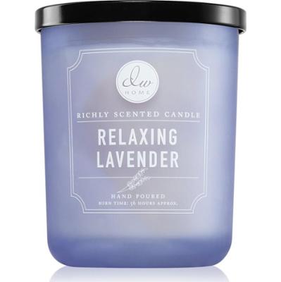 DW Home Signature Relaxing Lavender świeczka zapachowa black lid 425 g