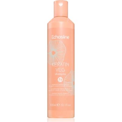 Echosline Keratin veg Shampoo odżywczy szampon regenerujący i wzmacniający włosy z aminokwasami 300 ml