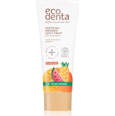Ecodenta Organic Kids Certified Organic Juicy Fruit pasta do zębów dla dzieci 75 ml