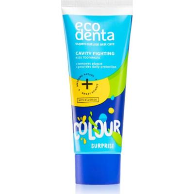 Ecodenta Colour Surprise pasta do zębów dla dzieci przeciw próchnicy 75 ml