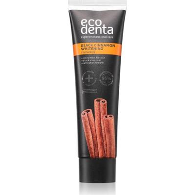 Ecodenta Black Cinnamon Whitening wybielająca pasta do zębów z cynamonem 100 ml
