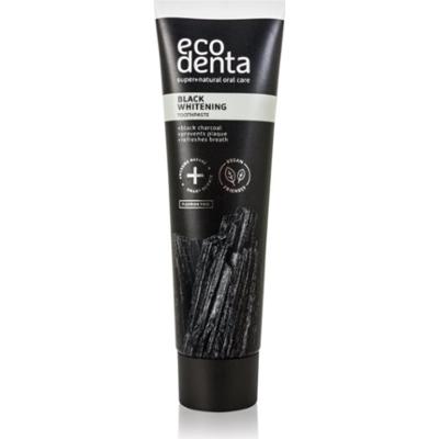 Ecodenta Expert Black Whitening czarna wybielająca pasta do zębów bez fluoru 100 ml
