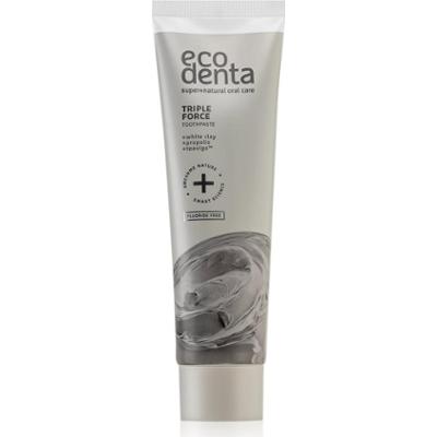Ecodenta Expert Triple Force pasta do zębów bez fluoru o potrójnym działaniu 100 ml