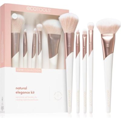 EcoTools Luxe Collection Natural Elegance zestaw pędzli nadający doskonały wygląd 5 szt.