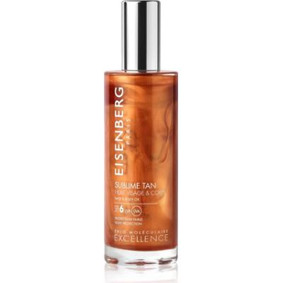 Eisenberg Sublime Tan Huile Visage & Corps olejek do opalania twarzy i ciała SPF 6 100 ml