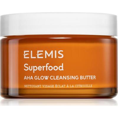 Elemis Superfood AHA Glow Cleansing Butter oczyszczająca maseczka do twarzy z efektem rozświetlającym 90 ml