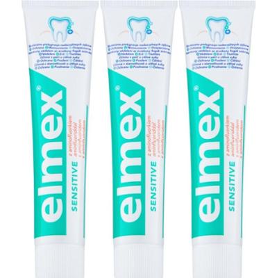 Elmex Sensitive pasta dla wrażliwych zębów 3x75 ml
