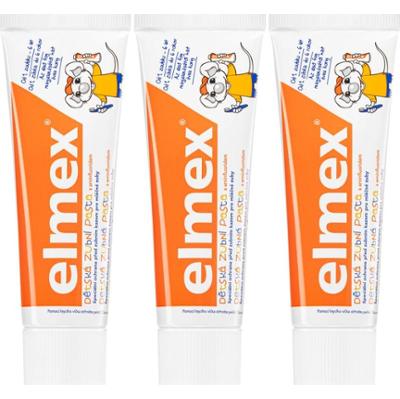 Elmex Caries Protection Kids pasta do zębów dla dzieci 3 x 50 ml