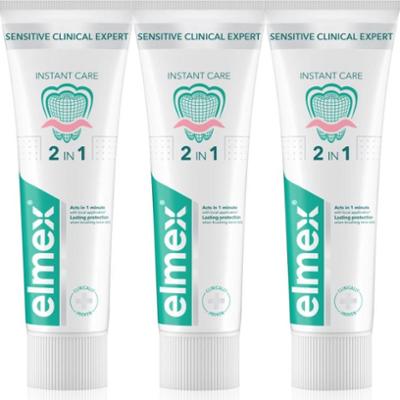 Elmex Sensitive Clinical Expert pasta do zębów dla wrażliwych zębów 3x75 ml