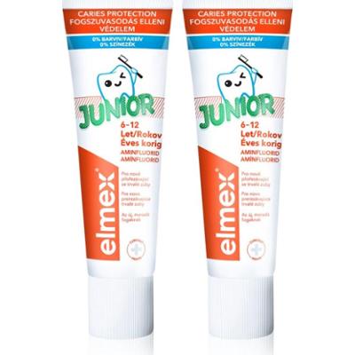 Elmex Junior 6-12 Years pasta do zębów dla dzieci 2 x 75 ml