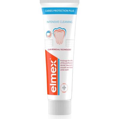 Elmex Caries Plus Intensive Cleaning wybielająca pasta do zębów zapewniająca kompletną pielęgnację 50 ml