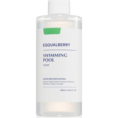 EQQUALBERRY Swimming Pool Toner tonik nawilżający z efektem złuszczającym 300 ml