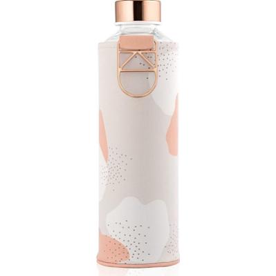 Equa Mismatch szklana butelka na wodę + osłona ze sztucznej skóry kolor Heavens 550 ml