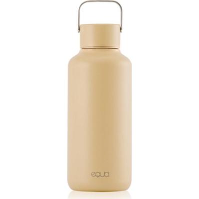 Equa Timeless butelka na wodę ze stali nierdzewnej mała kolor Latte 600 ml