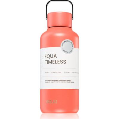 Equa Timeless butelka na wodę ze stali nierdzewnej mała kolor Aperol 600 ml