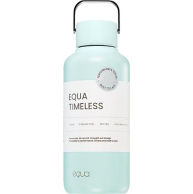 Equa Timeless butelka na wodę ze stali nierdzewnej mała kolor Splash 600 ml