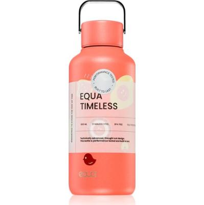 Equa Timeless butelka na wodę ze stali nierdzewnej mała kolor Sunny Side Up 600 ml