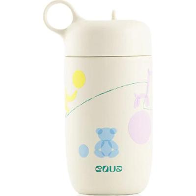 Equa Kids butelka na wodę ze stali nierdzewnej dla dzieci Bounce Yard 400 ml