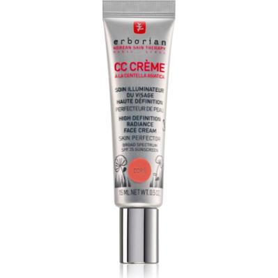 Erborian CC Crème Centella Asiatica krem rozjaśniający ujednolicający koloryt skóry SPF 25 małe opakowanie odcień Doré 15 ml