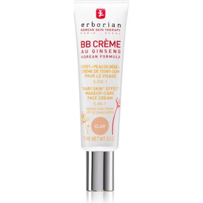 Erborian BB Cream krem tonujący dla doskonałego wyglądu skóry SPF 20 małe opakowanie odcień Clair 15 ml