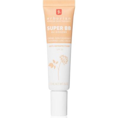 Erborian Super BB Covering Care-Cream krem BB dla nieskazitelnej cery, przywracający skórze jednolity koloryt małe opakowanie odcień Dore 15 ml